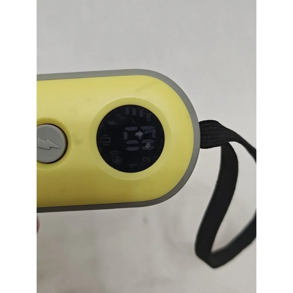 Bousnic Remote for Dog‎ Shock Collar 3 Mode Options Remote Only Yellow